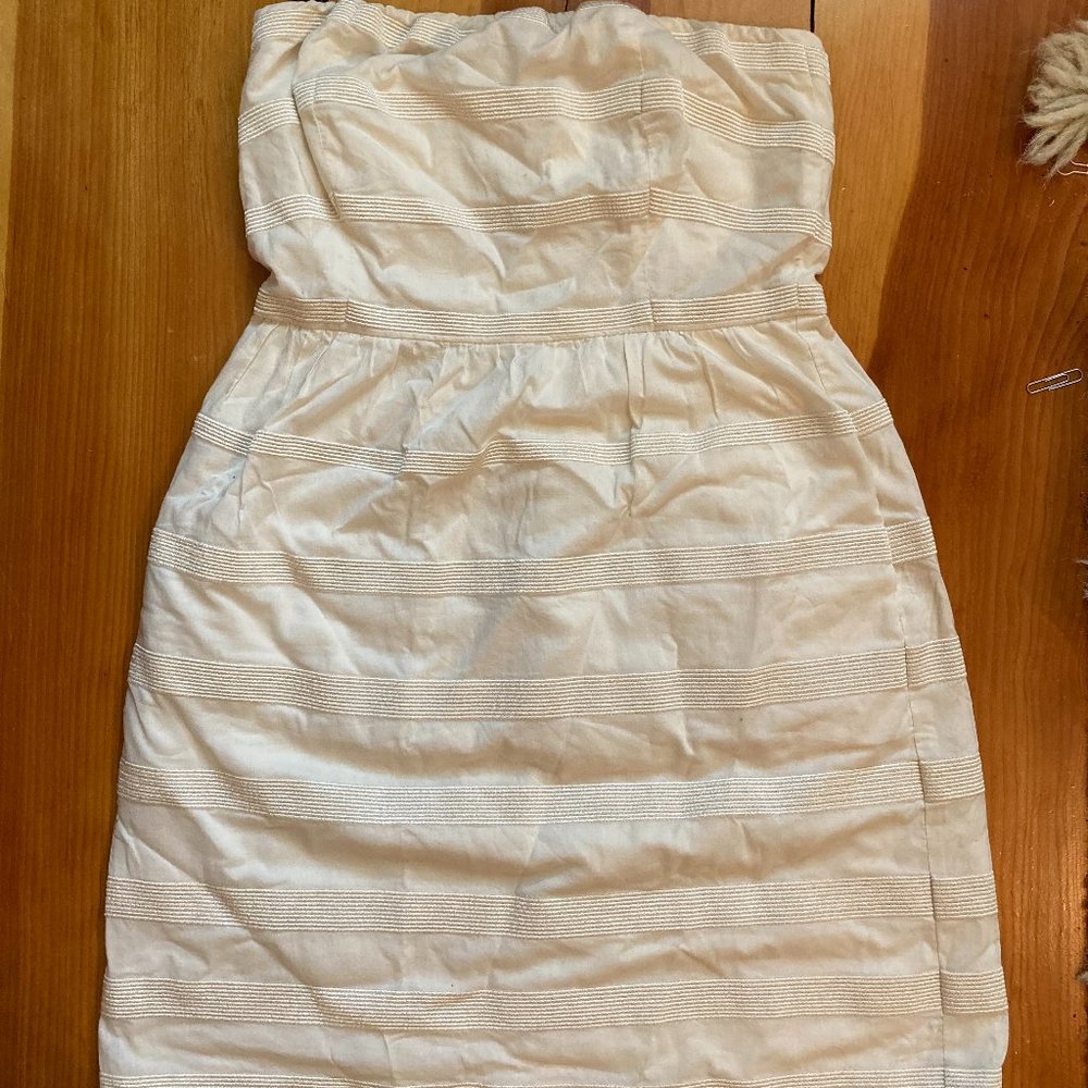 JCREW strapless mini dress